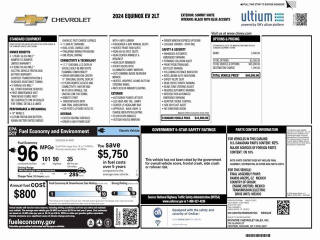 2024 Chevrolet Equinox EV LT