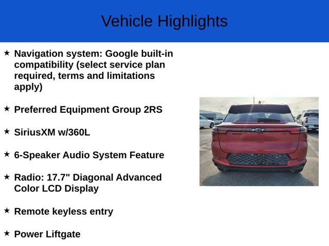 2024 Chevrolet Equinox EV RS