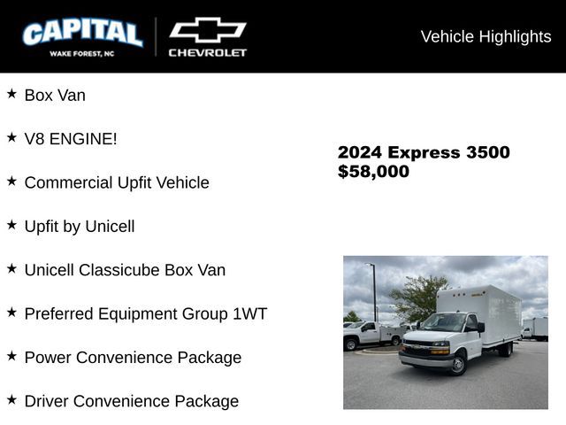 2024 Chevrolet Express Base