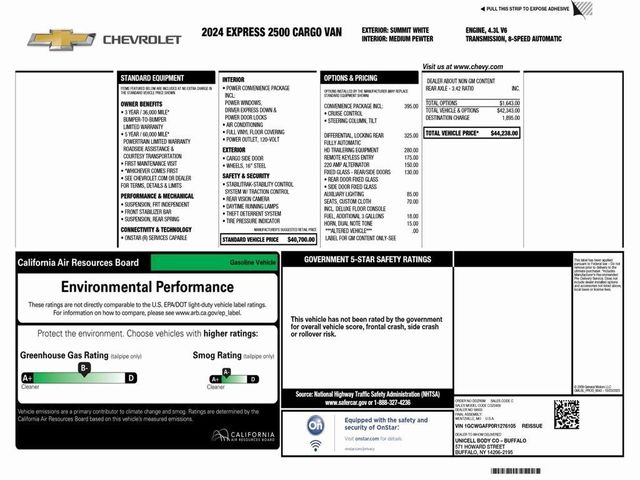 2024 Chevrolet Express Base