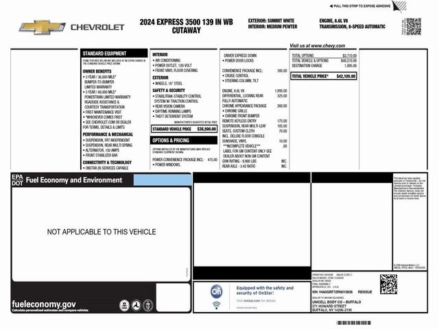 2024 Chevrolet Express Base