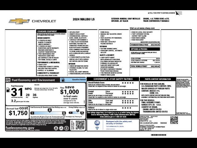 2024 Chevrolet Malibu LS