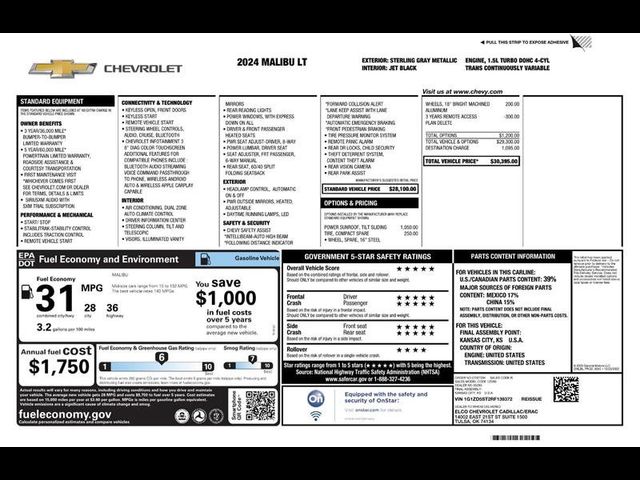 2024 Chevrolet Malibu LT