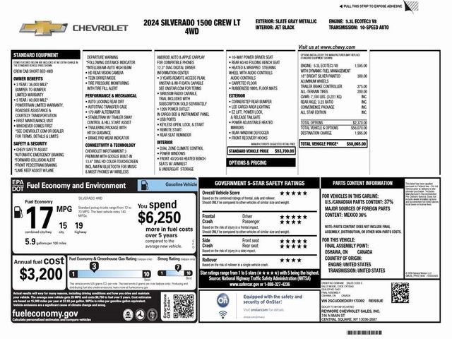 2024 Chevrolet Silverado 1500 LT