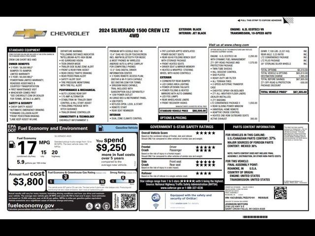 2024 Chevrolet Silverado 1500 LTZ