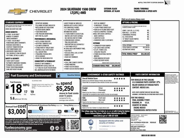 2024 Chevrolet Silverado 1500 LT