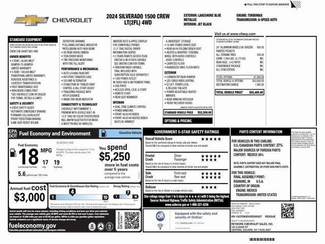 2024 Chevrolet Silverado 1500 LT