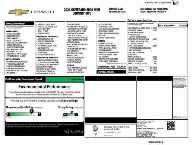 2024 Chevrolet Silverado 2500HD High Country