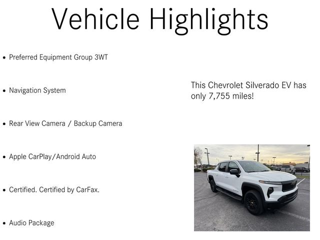 2024 Chevrolet Silverado EV Work Truck