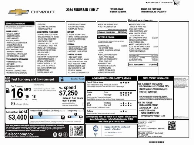 2024 Chevrolet Suburban LT