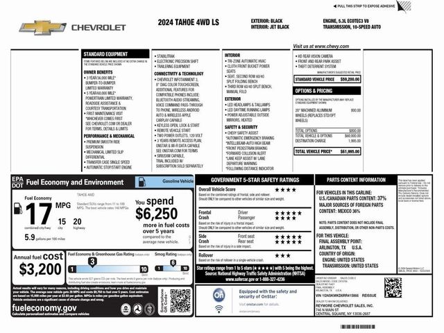 2024 Chevrolet Tahoe LS