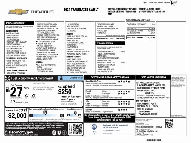 2024 Chevrolet Trailblazer LT