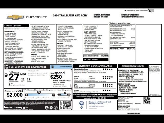 2024 Chevrolet Trailblazer ACTIV