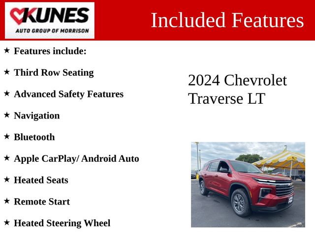 2024 Chevrolet Traverse FWD LT