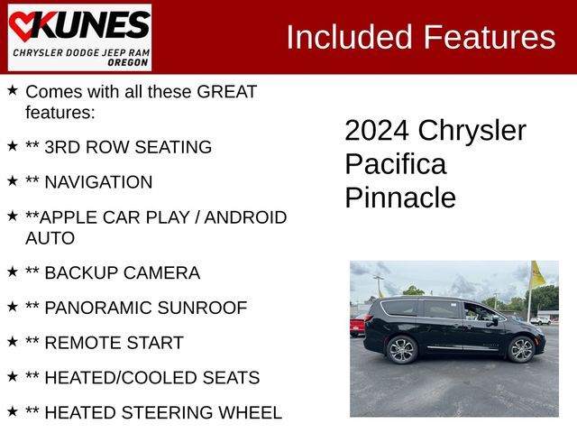 2024 Chrysler Pacifica Pinnacle