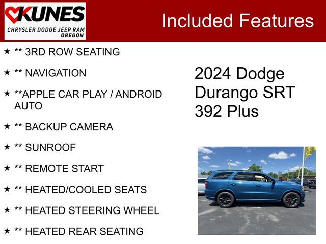 2024 Dodge Durango SRT 392 Plus