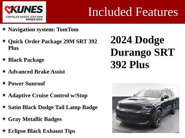 2024 Dodge Durango SRT 392 Plus