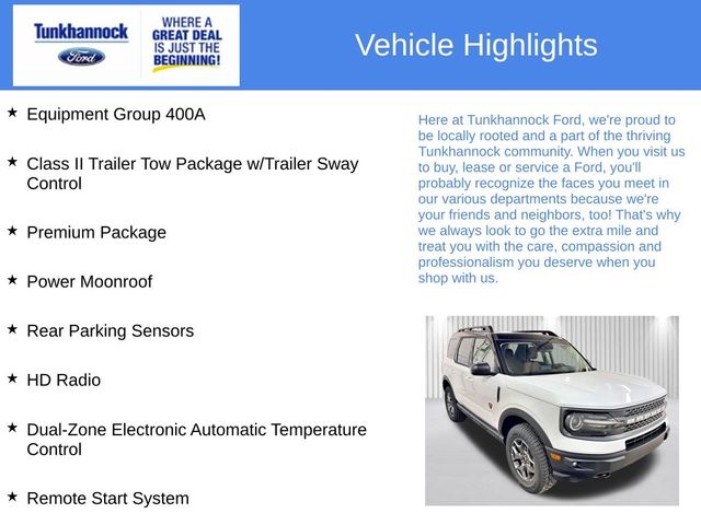 2024 Ford Bronco Sport Badlands