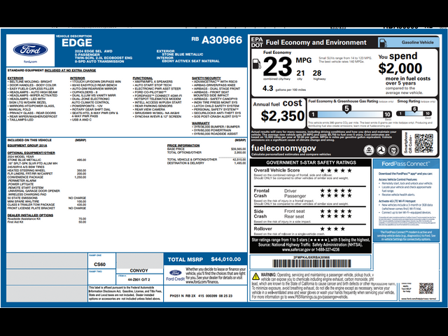 2024 Ford Edge SEL