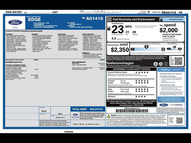 2024 Ford Edge SEL