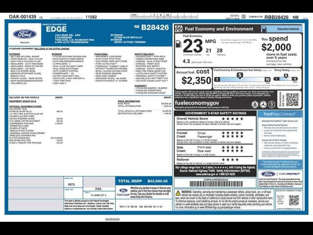 2024 Ford Edge SEL