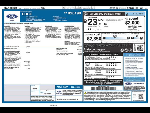 2024 Ford Edge SE