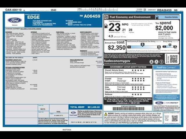 2024 Ford Edge Titanium