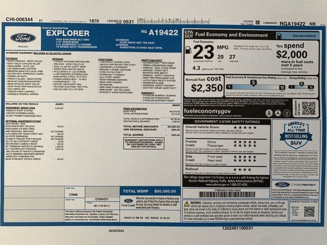 2024 Ford Explorer XLT