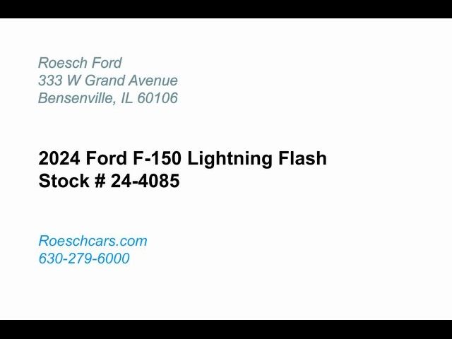 2024 Ford F-150 Lightning Flash