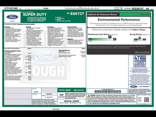 2024 Ford F-250 Platinum