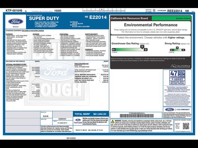 2024 Ford F-350 Lariat