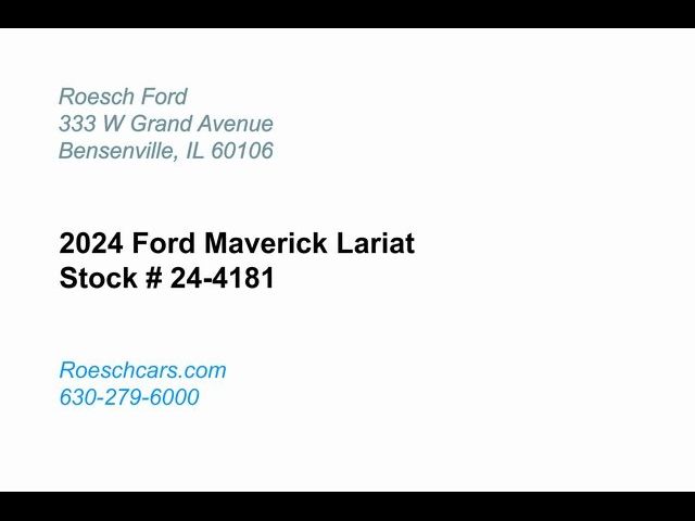 2024 Ford Maverick Lariat