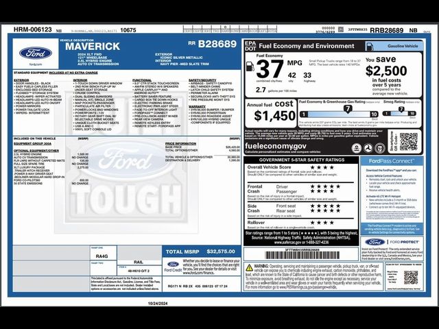 2024 Ford Maverick XLT