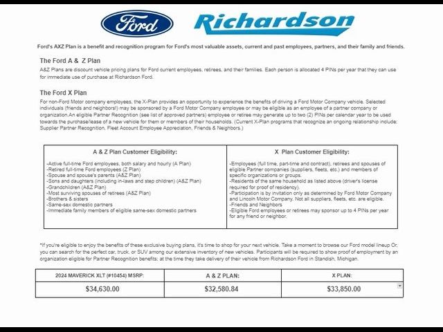 2024 Ford Maverick XLT