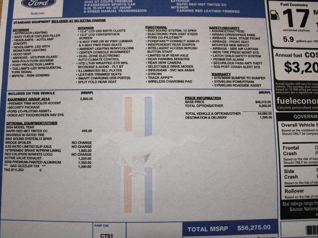 2024 Ford Mustang GT Premium