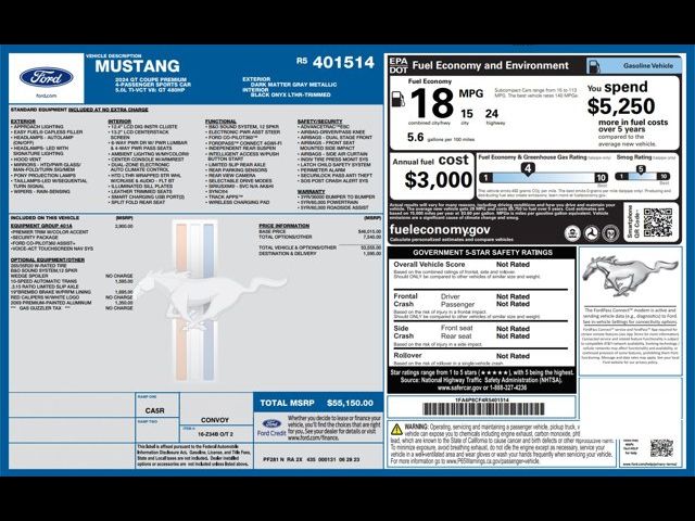 2024 Ford Mustang GT Premium