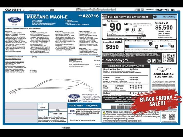 2024 Ford Mustang Mach-E GT