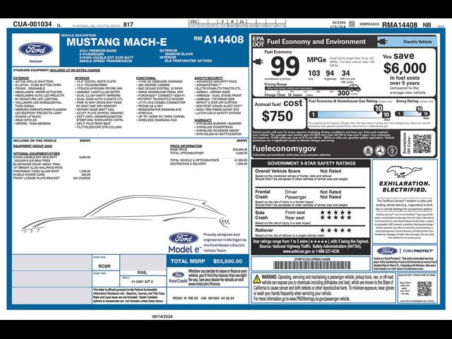 2024 Ford Mustang Mach-E Premium