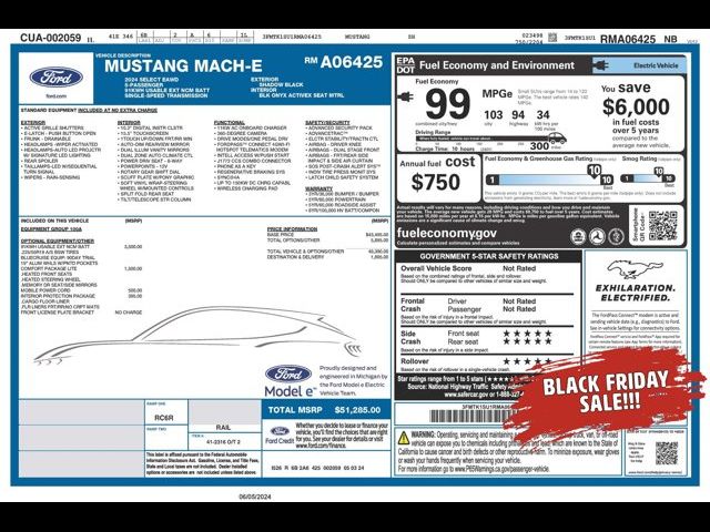 2024 Ford Mustang Mach-E Select