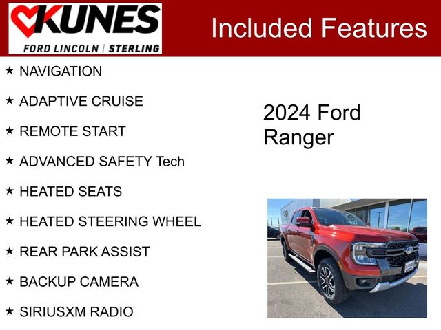 2024 Ford Ranger Lariat