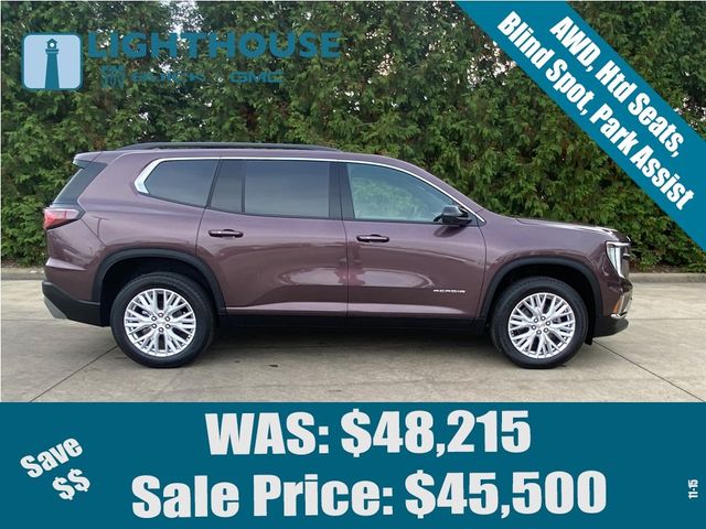 2024 GMC Acadia AWD Elevation