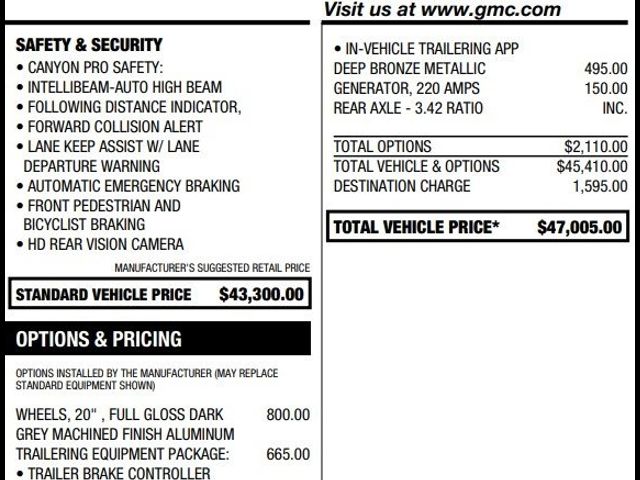 2024 GMC Canyon 4WD AT4