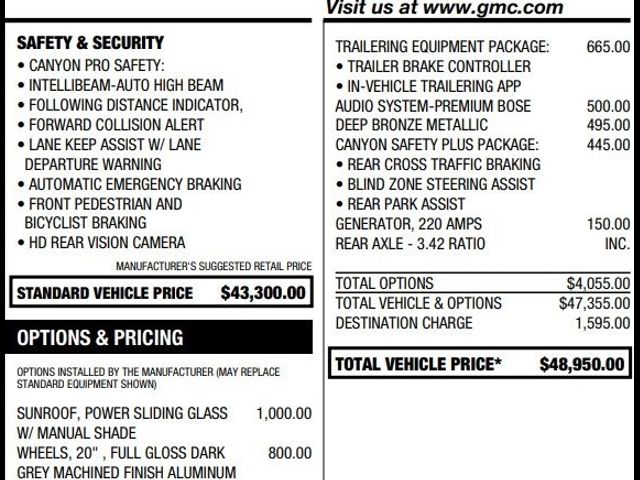 2024 GMC Canyon 4WD AT4