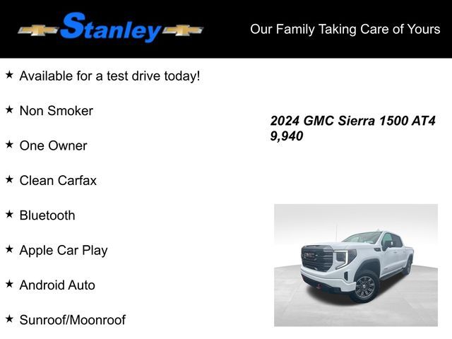 2024 GMC Sierra 1500 AT4