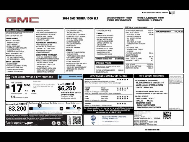 2024 GMC Sierra 1500 SLT