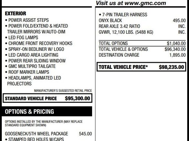 2024 GMC Sierra 3500HD Denali Ultimate