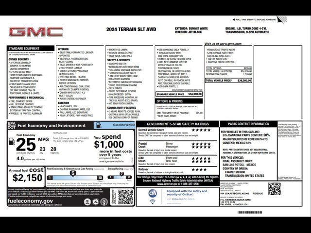 2024 GMC Terrain SLT