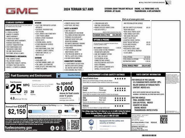 2024 GMC Terrain SLT