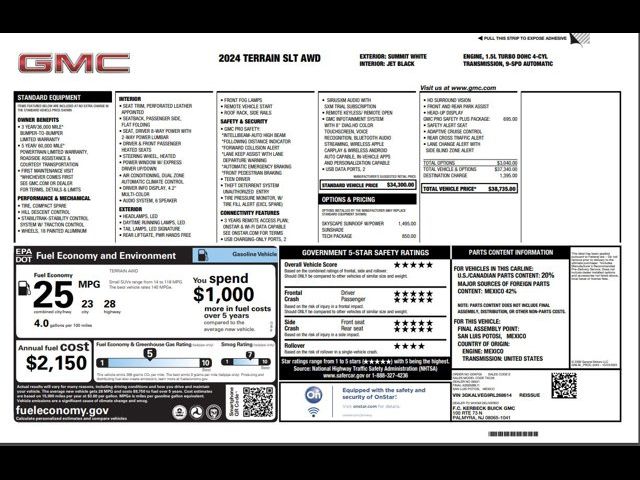 2024 GMC Terrain SLT