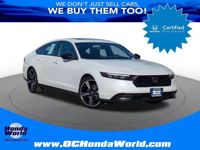 2024 Honda Accord Hybrid Sport